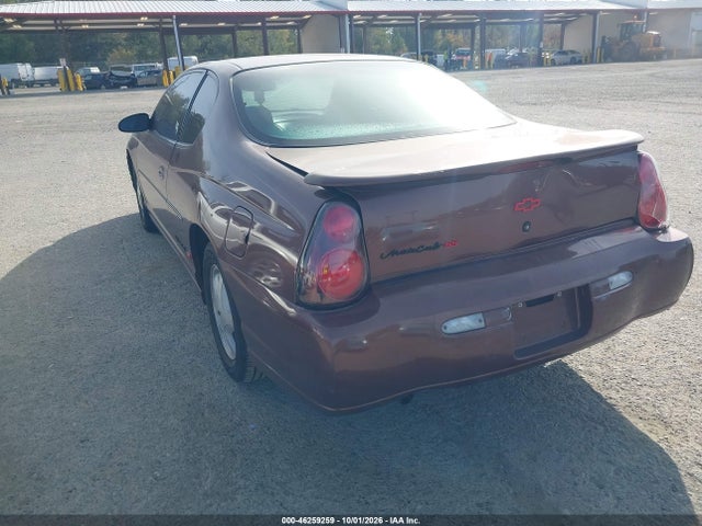 46259259 :رقم المزاد ، 2G1WX12K8Y9305010 vin ، 2000 Chevrolet Monte Carlo Ss مزاد بيع