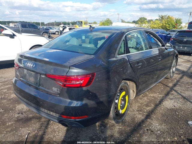 2018 Audi A4 2.0t Premium/2.0t Tech Premium მანქანა იყიდება აუქციონზე, vin: WAUENAF48JA170154, აუქციონის ნომერი: 46259334
