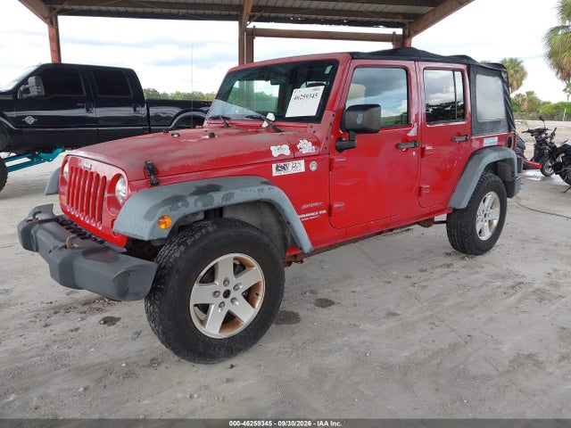 Aukcja sprzedaży 2011 Jeep Wrangler Unlimited Sport, vin: 1J4BA3H18BL528319, numer aukcji: 46259345
