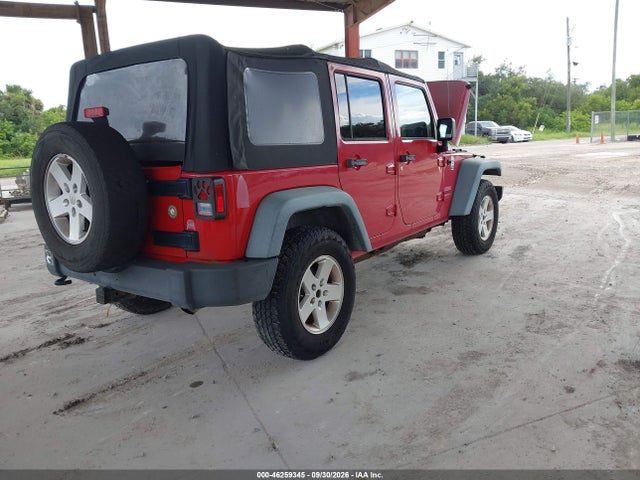 Aukcja sprzedaży 2011 Jeep Wrangler Unlimited Sport, vin: 1J4BA3H18BL528319, numer aukcji: 46259345