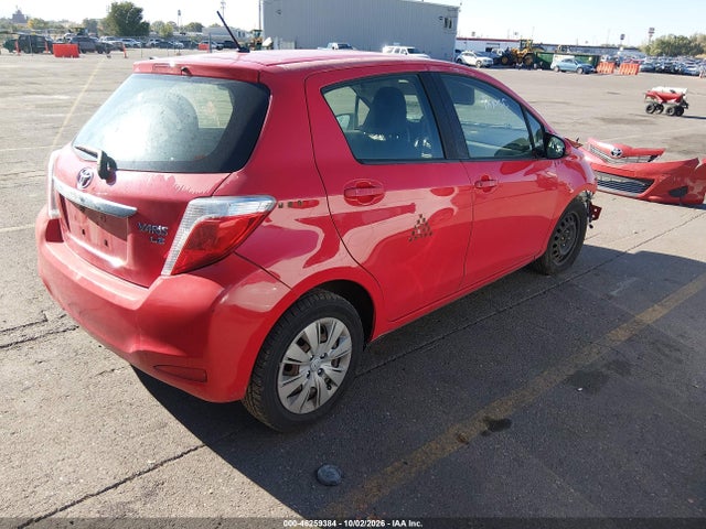 46259384 :رقم المزاد ، JTDKTUD37DD559085 vin ، 2013 Toyota Yaris Le مزاد بيع