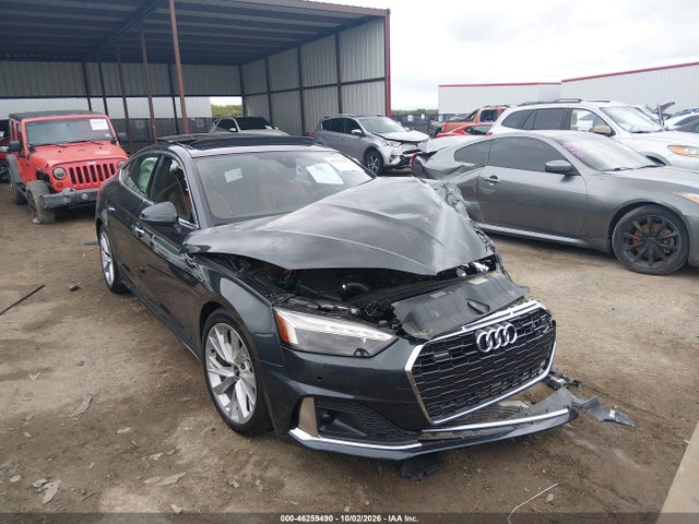 2022 Audi A5 Sportback Premium Plus 40 Tfsi Quattro S Tronic მანქანა იყიდება აუქციონზე, vin: WAUCBCF50NA003586, აუქციონის ნომერი: 46259490