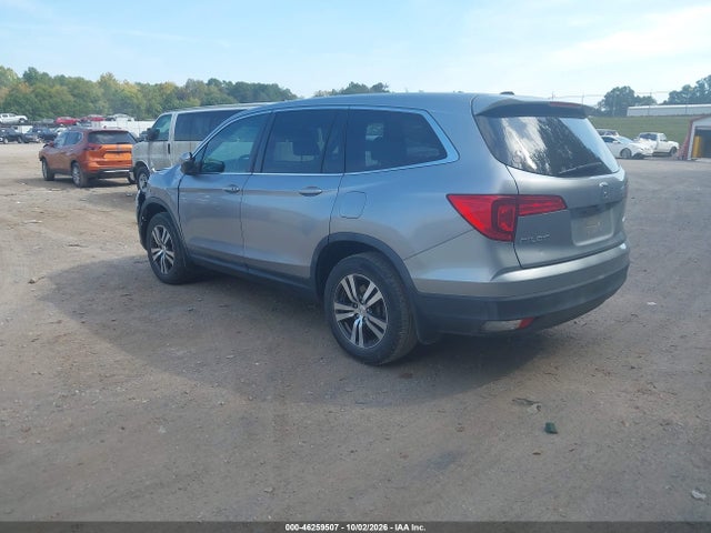 2017 Honda Pilot Ex-l მანქანა იყიდება აუქციონზე, vin: 5FNYF6H61HB053302, აუქციონის ნომერი: 46259507
