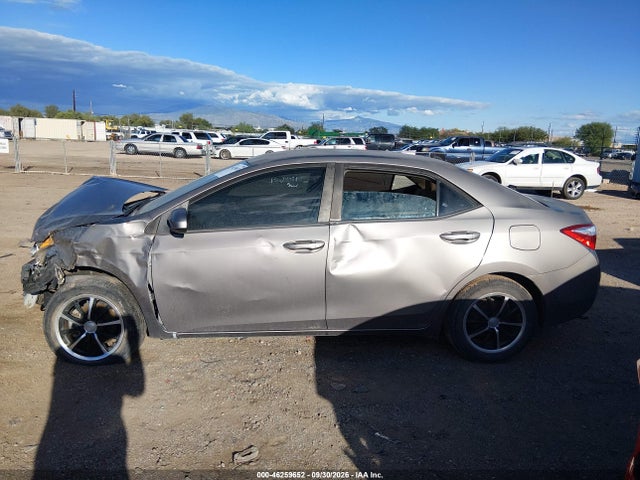 2016 Toyota Corolla Le მანქანა იყიდება აუქციონზე, vin: 5YFBURHE3GP390173, აუქციონის ნომერი: 46259652