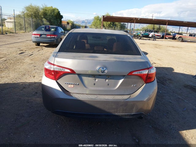 2016 Toyota Corolla Le მანქანა იყიდება აუქციონზე, vin: 5YFBURHE3GP390173, აუქციონის ნომერი: 46259652