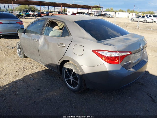 2016 Toyota Corolla Le მანქანა იყიდება აუქციონზე, vin: 5YFBURHE3GP390173, აუქციონის ნომერი: 46259652