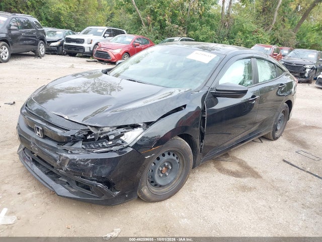 46259655 :رقم المزاد ، 19XFC2F66LE029684 vin ، 2020 Honda Civic Lx مزاد بيع