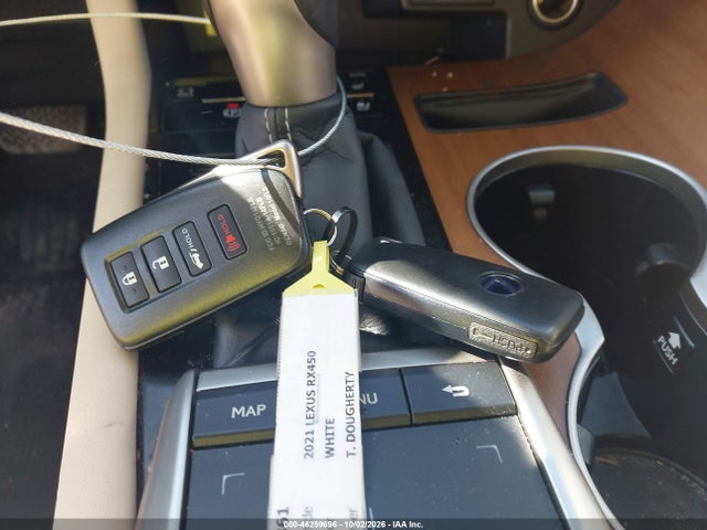 Продаж на аукціоні авто 2021 Lexus Rx 450h, vin: 2T2HGMDA3MC060998, номер лоту: 46259696