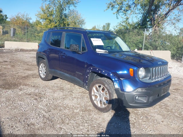 2017 Jeep Renegade Latitude მანქანა იყიდება აუქციონზე, vin: ZACCJBBB1HPG51793, აუქციონის ნომერი: 46259719
