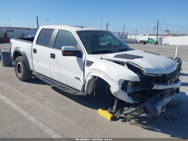 46259817 :رقم المزاد ، 1FTFW1R66DFD34106 vin ، 2013 Ford F-150 Svt Raptor مزاد بيع