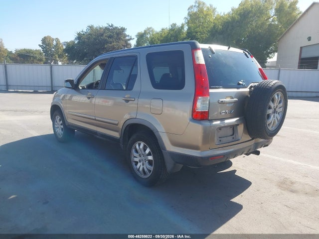 2006 Honda Cr-v Se მანქანა იყიდება აუქციონზე, vin: JHLRD78946C027302, აუქციონის ნომერი: 46259822