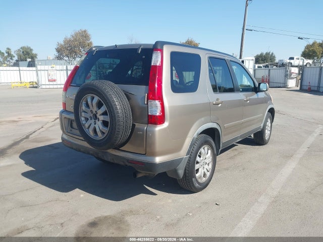 2006 Honda Cr-v Se მანქანა იყიდება აუქციონზე, vin: JHLRD78946C027302, აუქციონის ნომერი: 46259822