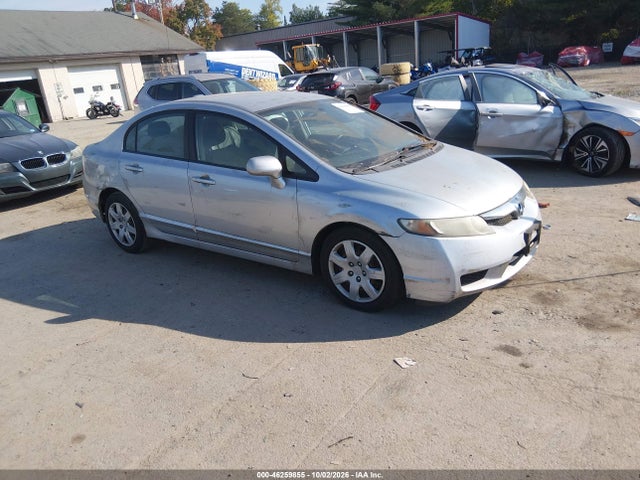 2009 Honda Civic Lx მანქანა იყიდება აუქციონზე, vin: 2HGFA16599H541302, აუქციონის ნომერი: 46259855