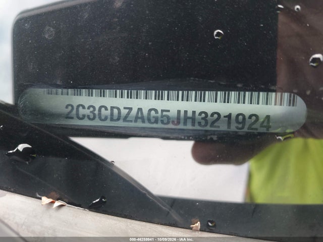 2018 Dodge Challenger Sxt მანქანა იყიდება აუქციონზე, vin: 2C3CDZAG5JH321924, აუქციონის ნომერი: 46259941