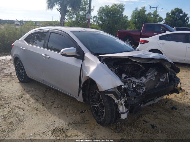 46259969 :رقم المزاد ، 2T1BURHEXFC325433 vin ، 2015 Toyota Corolla S مزاد بيع