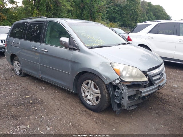 2006 Honda Odyssey Ex-l მანქანა იყიდება აუქციონზე, vin: 5FNRL38626B013688, აუქციონის ნომერი: 46259984