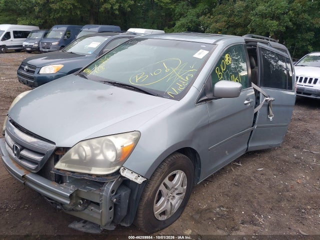 2006 Honda Odyssey Ex-l მანქანა იყიდება აუქციონზე, vin: 5FNRL38626B013688, აუქციონის ნომერი: 46259984
