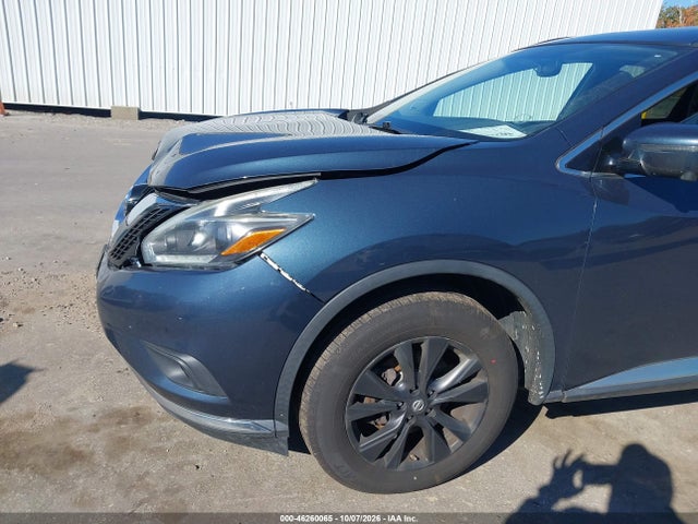 Продаж на аукціоні авто 2018 Nissan Murano Sv, vin: 5N1AZ2MH6JN173415, номер лоту: 46260065