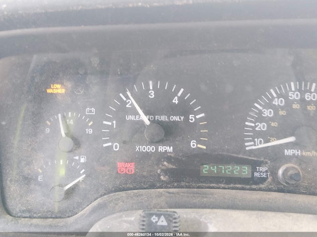 1998 Jeep Cherokee Classic/limited/sport მანქანა იყიდება აუქციონზე, vin: 1J4FJ68S4WL121163, აუქციონის ნომერი: 46260134