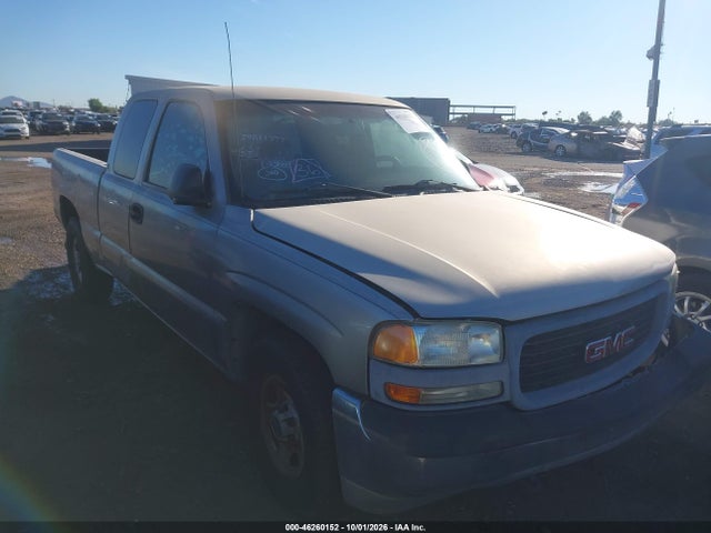 46260152 :رقم المزاد ، 1GTEC19T31Z326338 vin ، 2001 Gmc Sierra 1500 Sl مزاد بيع