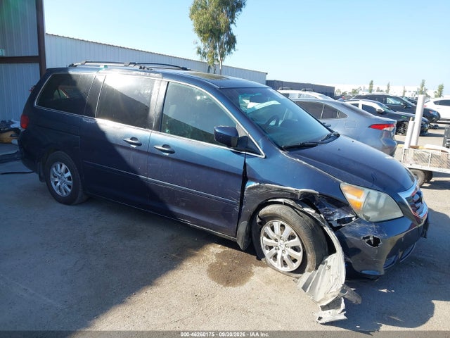 2009 Honda Odyssey Ex-l მანქანა იყიდება აუქციონზე, vin: 5FNRL386X9B052890, აუქციონის ნომერი: 46260175