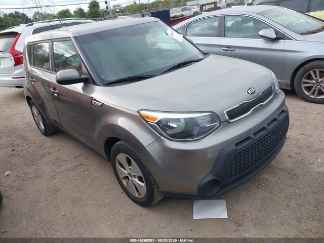 2016 Kia Soul მანქანა იყიდება აუქციონზე, vin: KNDJN2A25G7363431, აუქციონის ნომერი: 46260203
