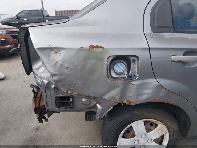 46260215 :رقم المزاد ، KL1TD56E69B399491 vin ، 2009 Chevrolet Aveo Lt مزاد بيع