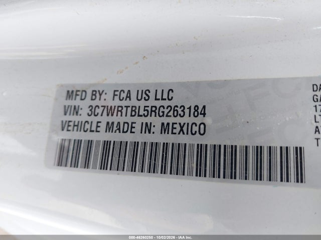 RAM 3500 Chassis Tradesman/slt 2024 3C7WRTBL5RG263184 Image 8