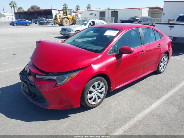 46260280 :رقم المزاد ، 5YFEPMAE8MP260855 vin ، 2021 Toyota Corolla Le مزاد بيع