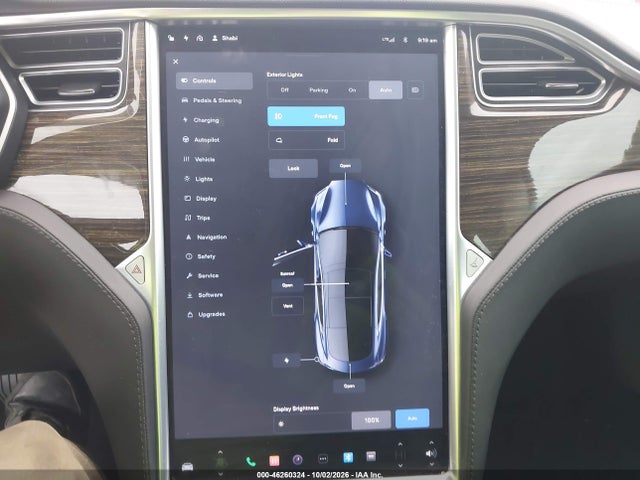 Продаж на аукціоні авто 2015 Tesla Model S 60/70/85, vin: 5YJSA1S19FFP77028, номер лоту: 46260324