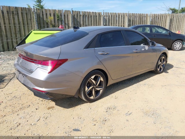 46260377 :رقم المزاد ، KMHLN4AJ9PU062444 vin ، 2023 Hyundai Elantra Hybrid Limited مزاد بيع