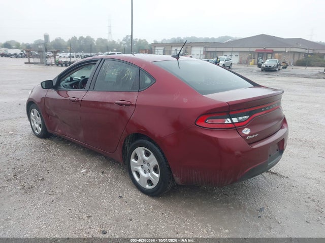 Продажа на аукционе авто 2015 Dodge Dart Se, vin: 1C3CDFAA9FD267767, номер лота: 46260398