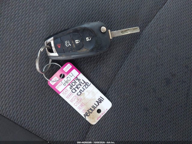 46260399 :رقم المزاد ، 1G1BC5SM5J7229224 vin ، 2018 Chevrolet Cruze Ls Auto مزاد بيع