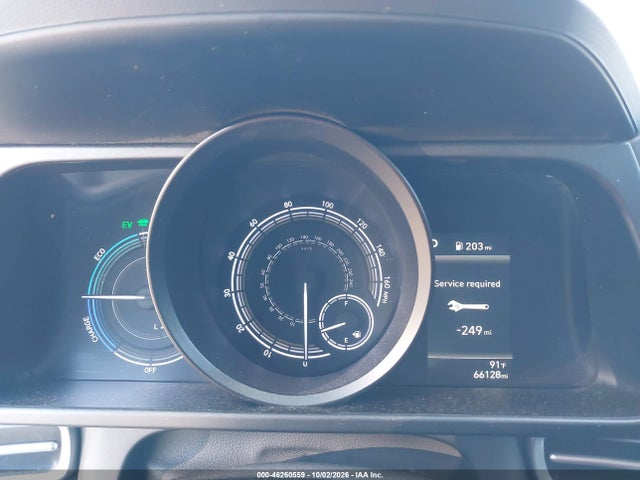46260559 :رقم المزاد ، KMHLM4AJXMU007919 vin ، 2021 Hyundai Elantra Hybrid Blue مزاد بيع