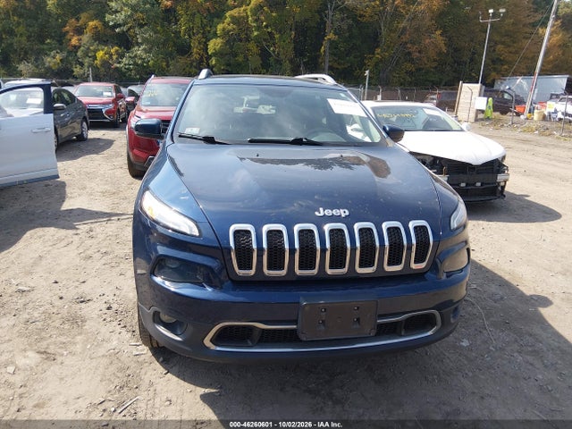 2018 Jeep Cherokee Limited 4x4 მანქანა იყიდება აუქციონზე, vin: 1C4PJMDB1JD559551, აუქციონის ნომერი: 46260601