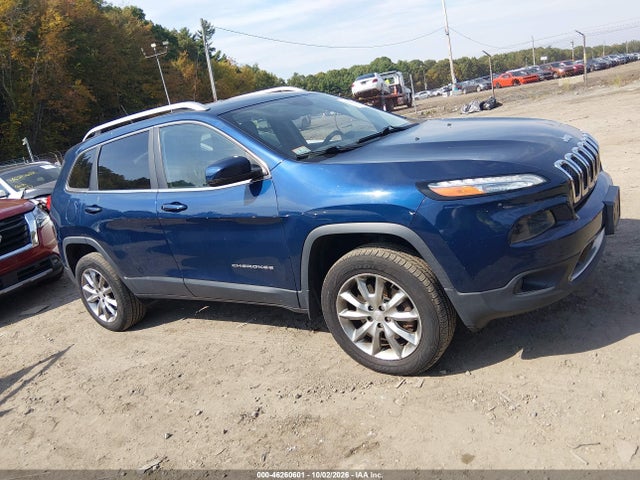 2018 Jeep Cherokee Limited 4x4 მანქანა იყიდება აუქციონზე, vin: 1C4PJMDB1JD559551, აუქციონის ნომერი: 46260601