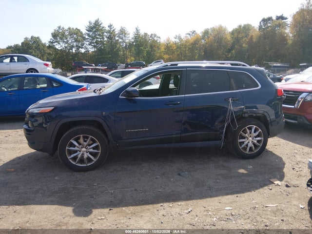 2018 Jeep Cherokee Limited 4x4 მანქანა იყიდება აუქციონზე, vin: 1C4PJMDB1JD559551, აუქციონის ნომერი: 46260601