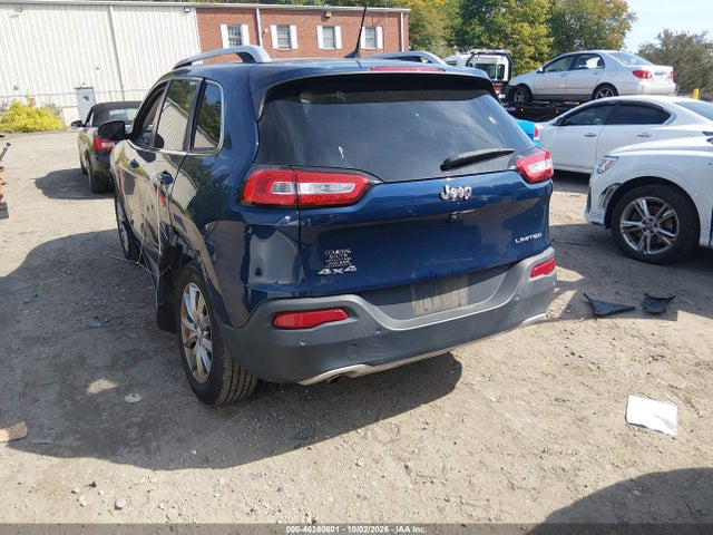 2018 Jeep Cherokee Limited 4x4 მანქანა იყიდება აუქციონზე, vin: 1C4PJMDB1JD559551, აუქციონის ნომერი: 46260601