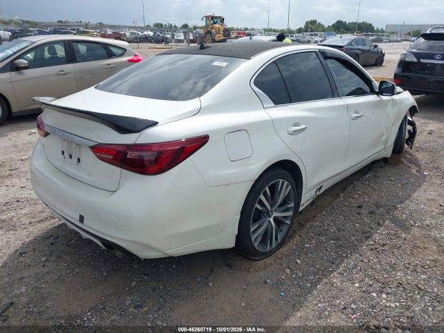 2018 Infiniti Q50 3.0t Sport მანქანა იყიდება აუქციონზე, vin: JN1EV7AR9JM442463, აუქციონის ნომერი: 46260719