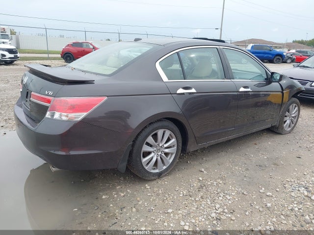 46260763 :رقم المزاد ، 1HGCP3F87BA005203 vin ، 2011 Honda Accord 3.5 Ex-l مزاد بيع
