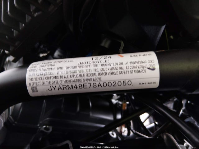 Yamaha Mtn690 2025 JYARM48E7SA002050 Image 10