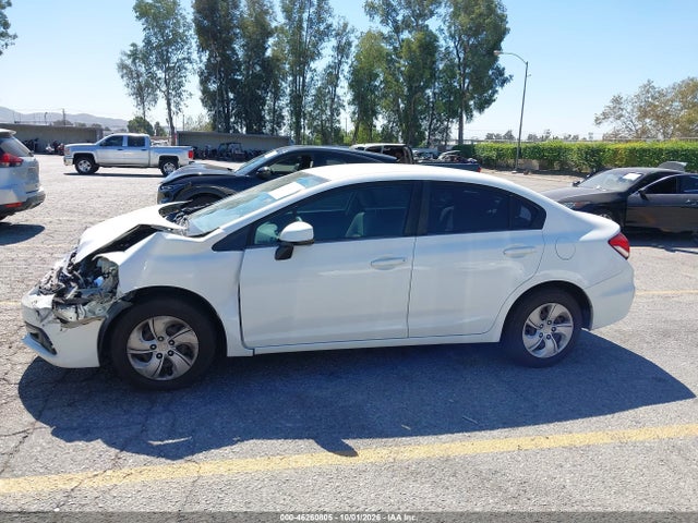 2013 Honda Civic Lx მანქანა იყიდება აუქციონზე, vin: 19XFB2F58DE218882, აუქციონის ნომერი: 46260805