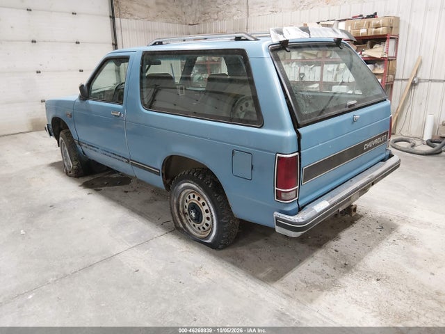 1983 Chevrolet Blazer S10 მანქანა იყიდება აუქციონზე, vin: 1G8CT18B8D0117857, აუქციონის ნომერი: 46260839