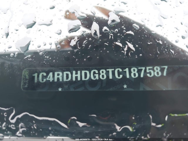 2026 Dodge Durango Gt Rwd მანქანა იყიდება აუქციონზე, vin: 1C4RDHDG8TC187587, აუქციონის ნომერი: 46260879
