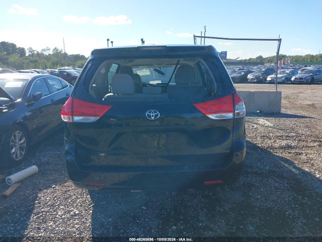 46260896 :رقم المزاد ، 5TDZK3DC0DS280285 vin ، 2013 Toyota Sienna L V6 7 Passenger مزاد بيع