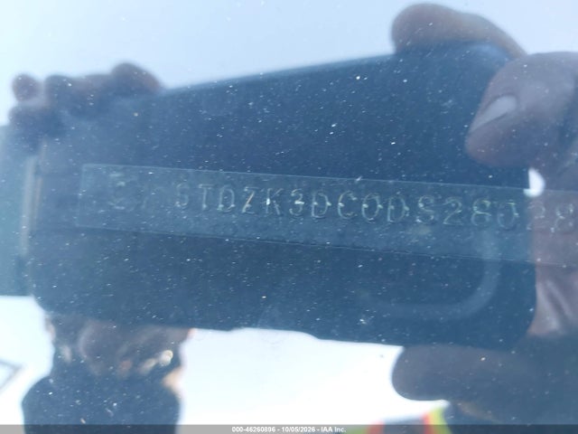 46260896 :رقم المزاد ، 5TDZK3DC0DS280285 vin ، 2013 Toyota Sienna L V6 7 Passenger مزاد بيع