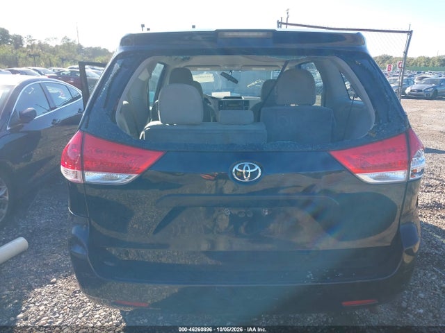 46260896 :رقم المزاد ، 5TDZK3DC0DS280285 vin ، 2013 Toyota Sienna L V6 7 Passenger مزاد بيع