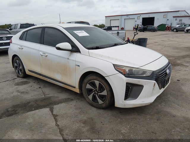 46260905 :رقم المزاد ، KMHC75LC5HU042417 vin ، 2017 Hyundai Ioniq Hybrid Sel مزاد بيع