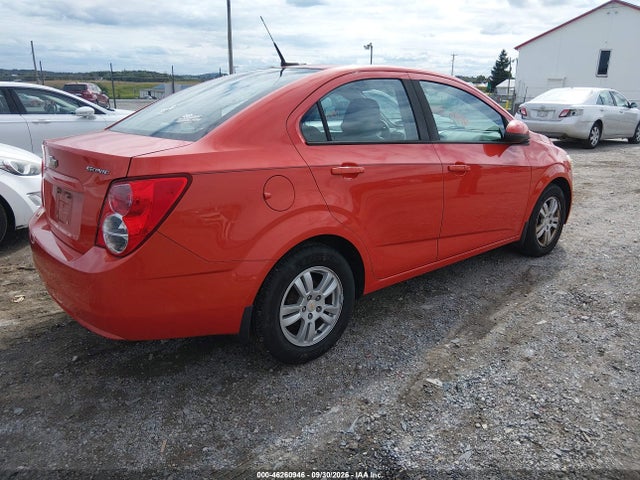 Продажа на аукционе авто 2012 Chevrolet Sonic 2ls, vin: 1G1JA5SH0C4149287, номер лота: 46260946