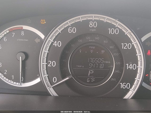 2013 Honda Accord Ex-l მანქანა იყიდება აუქციონზე, vin: 1HGCR2F89DA273791, აუქციონის ნომერი: 46261004